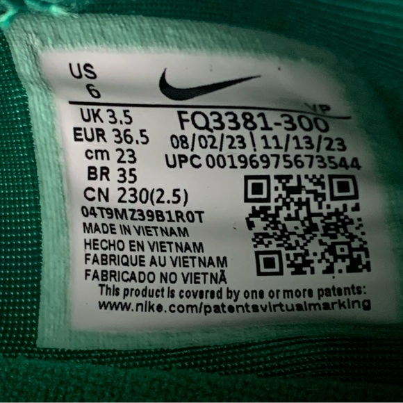 Nike Sabrina 1 “Oregon Ducks” Basketball Shoes - Picture 10 of 14